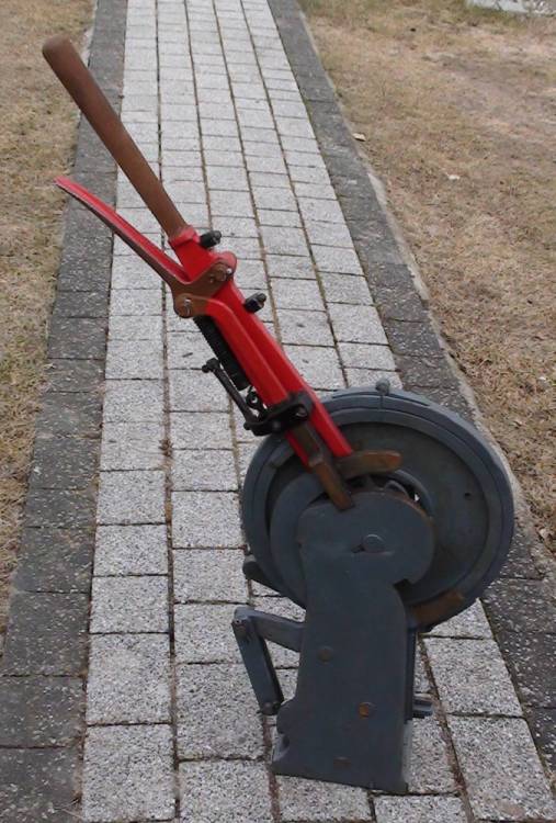 Fahrstrassenhebel