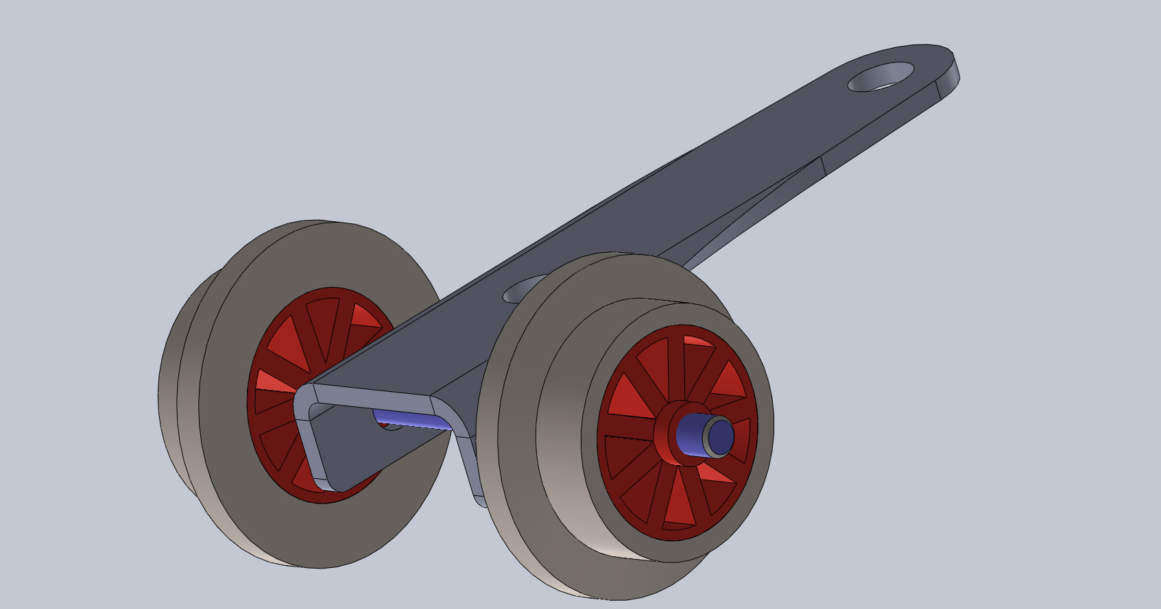 Vorlaufachse für BR 24 Spur S